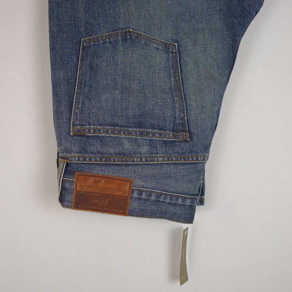 J. Crew 770 Kaihara Japanese Blue Denim Jeans New w/ Tags, Size 33 in x 32 in - Picture 2 of 16